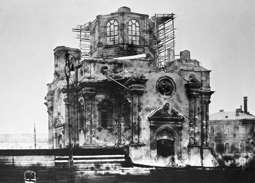 Разрушение Благовещенской церкви большевиками в 1930е гг То как жестоко они - фото 25