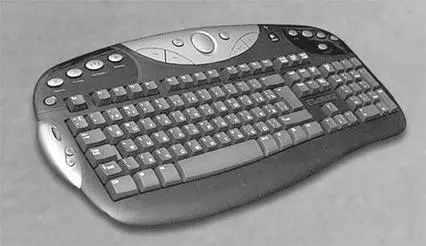 Рис 614Эргономичная клавиатура Logitech Cordless Desktop Keyboard Дизайнеров - фото 132