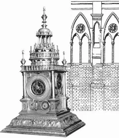 Рис 99Настольные часы из бронзы Готика вторая половина XVI века Рис - фото 202