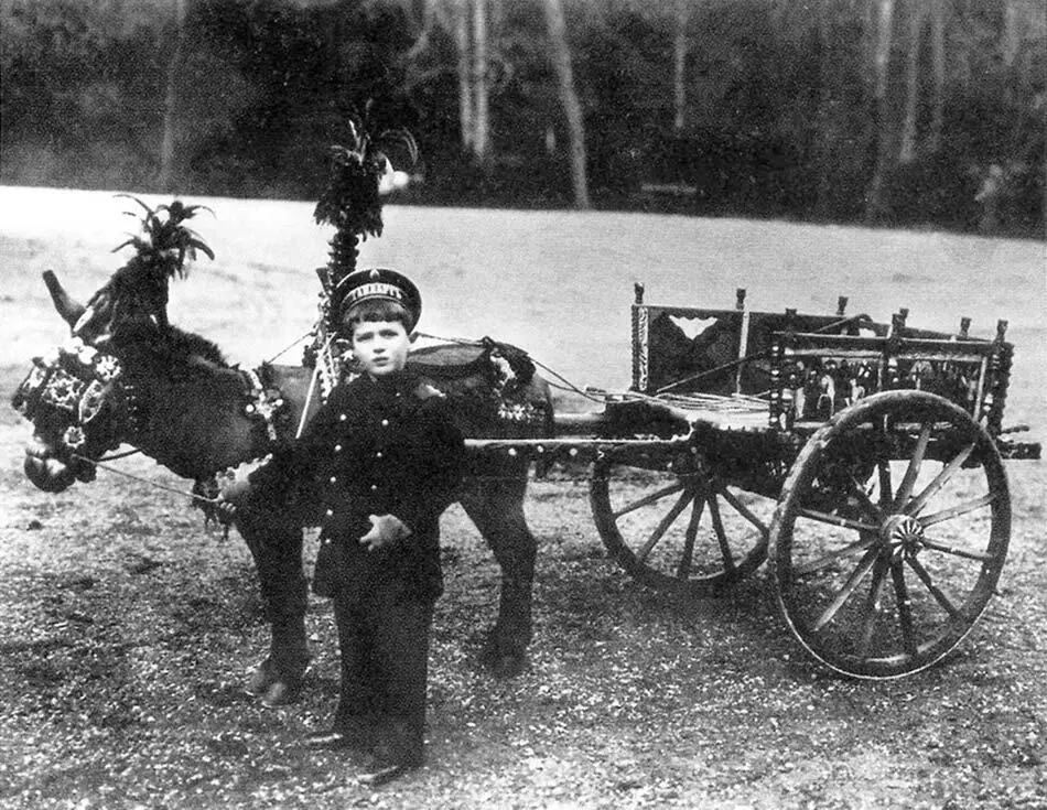 Наследникцесаревич 1909 г из фондов РГАВМФ В 1906 году лейбгвардии - фото 90