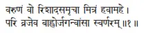 varuṇaṁ vo riśādasamṛcā mitraṁ havāmahe ǀ pari vrajeva bāhvorjaganvāṁsā - фото 106