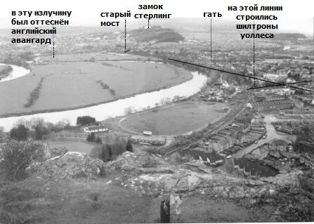 Вид поля битвы открывающийся с наблюдательного пункта Уоллеса на Аббатской - фото 47