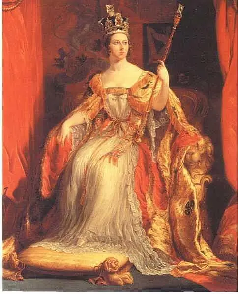 18летняя королева Виктория в коронационной мантии Несмотря на ее малый рост - фото 36