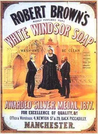 Изображением портрета королевы Виктории Роберт Браун рекламировал в 1877 г - фото 125