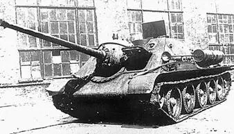 Опытный образец машины СУ85 находящийся на заводских испытаниях Обстановка - фото 200