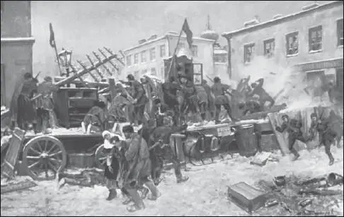 Бои в Москве в 1905 г Бои шли по всей Москве Войска применили артиллерию - фото 34