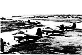 Готовые к перегонке в СССР самолёты на аэродроме Аляска 1943 год 7 декабря - фото 46
