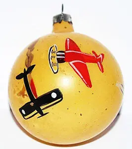 Елочные игрушки военных лет Новогодние открытки 1944 г - фото 209