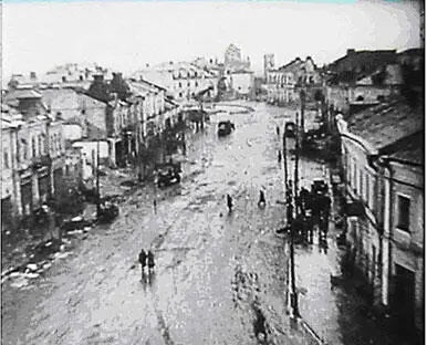 Бердичев после освобождения Советские воины покидают Бердичев После - фото 234