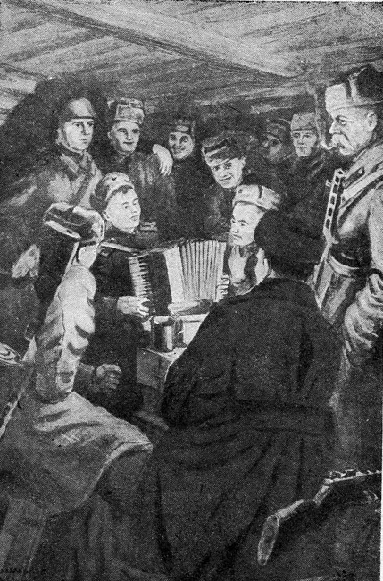 Пел оказывается сам себе аккомпанируя Сергей Ермолаев На его коленях - фото 13