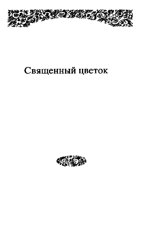 СВЯЩЕННЫЙ ЦВЕТОК I Брат Джон Я не думаю что ктонибудь кому знакомо имя - фото 12