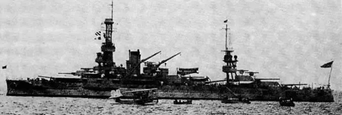 Линейный корабль Арканзас Октябрь 1931 г Работы проводились по такому же - фото 77