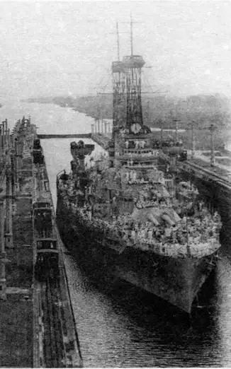 Texas в Панамском канале 1920е гг В этот период а именно в конце - фото 49