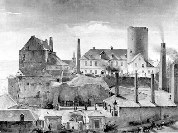 Альфред Ретель Харкортовская фабрика в БургВеттере Ок 1834 г Земная - фото 54