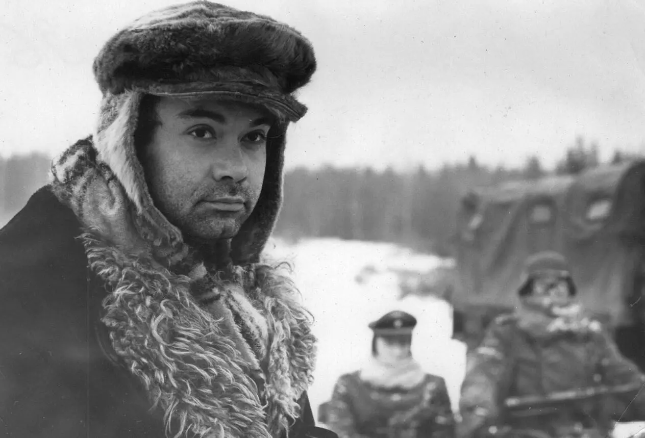 На съемках Операции С Новым годом Сцена проверки на дорогах Со вторым - фото 36