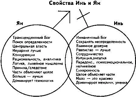 Рис 25 Карта влияний Инь и Ян Фигура человека в центре символизирует нашу - фото 33