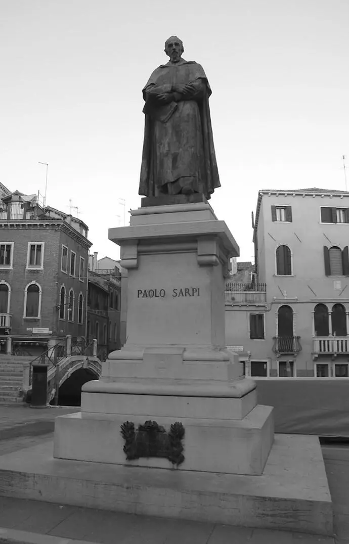 Рис 18 Памятник Паоло Сарпи на Campo santa Fosca в Венеции Установлен в - фото 8