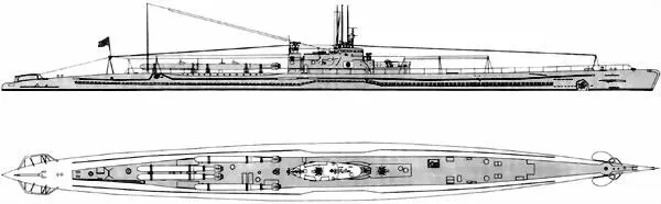 ПЛ I37 по состоянию на ноябрь 1944 г I37до июня 1940 г заказ 150 - фото 69