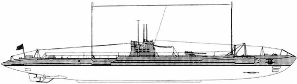 ПЛ I21 после вcтynлeния в строй ПЛ I121 по состоянию на январь 1945 г - фото 81
