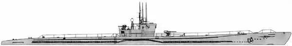 ПЛ Ro43 по состоянию на март 1945 г ПЛ Ro41 по состоянию на февраль 1945 г - фото 89