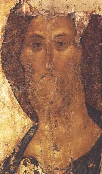 Икона Спаса из Звенигородского чина 1410е гг Архангел Михаил 1410е гг - фото 22