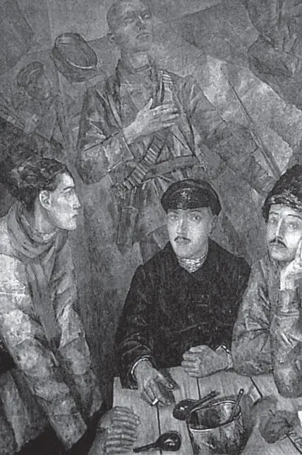 Илл 17 К ПетровВодкин После боя 1923 Холст масло Музей военной - фото 17