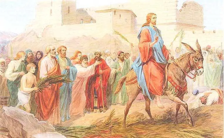 Вход в Иерусалим О предательстве Иуды и о 30 сребрениках Иисус сказал своим - фото 29
