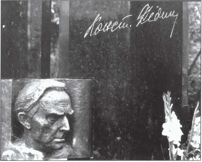 Надгробие КА Федина на Новодевичьем кладбище в Москве Примечания 1 - фото 32