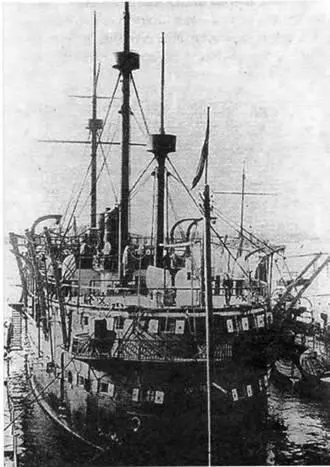 Броненосец Custoza В 1890х гг 5 численность мелкой артиллерии состояла - фото 11