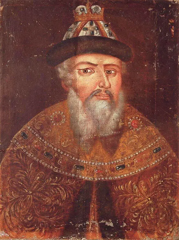 Ил 7 Портрет царя Ивана Грозного В процессе реставрации Ил 8 Портрет царя - фото 122