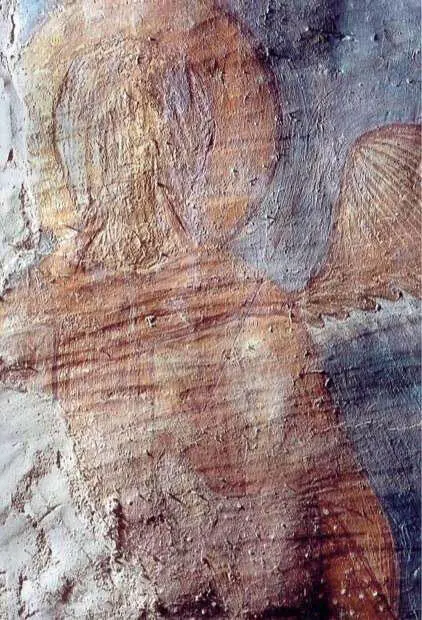 Ил 2 Фрагмент живописи западного портала Голова архангела Гавриила Не - фото 142