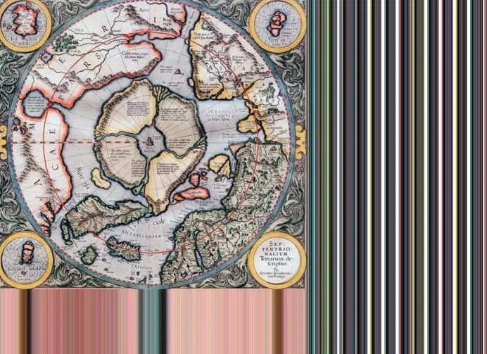 Карта мира Герард Меркатор XVI век Одновременно с этим Меркатор включается в - фото 104
