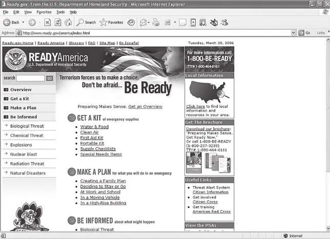 Рис 71Вебсайт для Readygov httpwwwreadygovindexhtml - фото 48