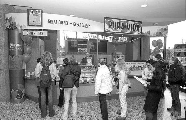 Рис 107 Pura Vida Coffe в студенческом кампусе Министерство внутренней - фото 80