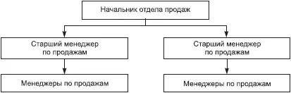 Рис 18Линейная оргструктура Линейная оргструктурастроится на принципах - фото 26