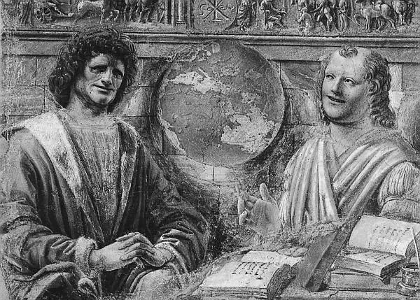 Д Браманте Гераклит и Демокрит 1477 г Различие в подходах определяется их - фото 1