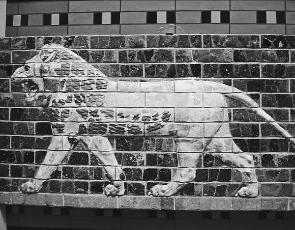 Орнамент стен дороги Мардука Вавилон Ассирия культ и пантеон Город Ашшур - фото 47