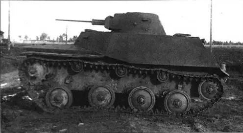 Один из первых образцов Т40С с 20мм пушкой ШВАК с 1 января 1942 года ТНШ - фото 25