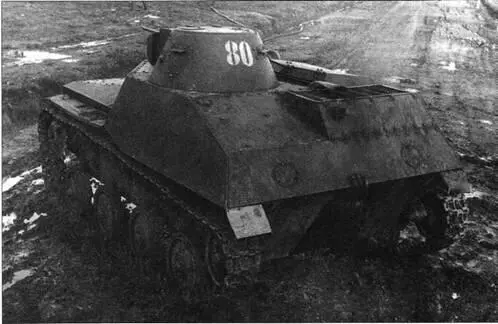 Один из первых образцов Т40С с 20мм пушкой ШВАК с 1 января 1942 года ТНШ - фото 26