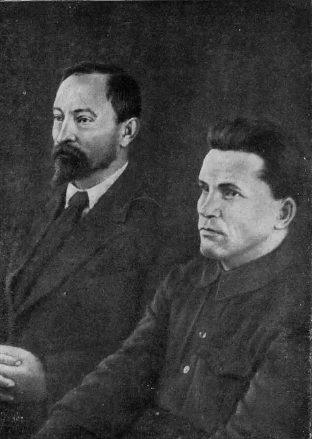 Киров и Ф Э Дзержинский слева Ленинград 1926 Киров Ленинград 1926 - фото 53