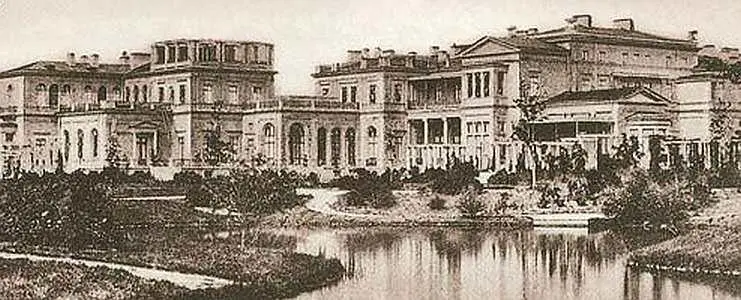 Дворец в Михайловке Архитектор Г А Боссе 18581861 гг Гравюра 1860х гг - фото 104