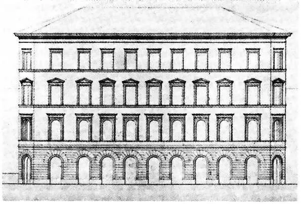 Дом Гарфункель Архитектор Г А Боссе Проект 1845 г ЦГИАЛ Дом - фото 109