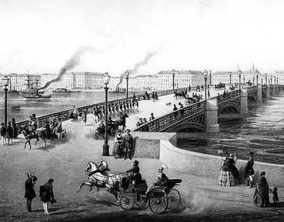 Благовещенский Николаевский мост Инженер С В Кербедз 18431850 гг - фото 119