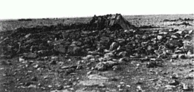 Замаскированная артиллерийская позиция у кряжа Рувейзат Если бы англичане на - фото 66