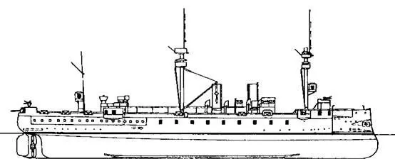 б в Броненосный фрегат Кениг Вильгельм Наружный вид ав 1879 бв - фото 26