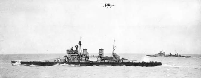 Дюк оф Йорк в бою у Нордкапа Декабрь 1943 г Линейный корабль Дюк оф - фото 128