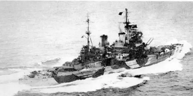 Линейные корабли Хоу в мае 1944 г Энсон в 1945 г Кинг Джордж V в - фото 134