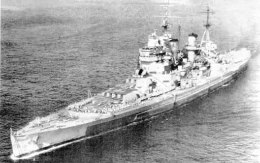 Кинг Джордж V в 1945 г Хоу в Новой Зеландии в 1945 г Энсон в 1945 - фото 136