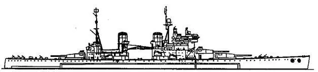 Линейный корабль Дюк оф Йорк 1943 г Наружный вид Принс оф Уэлс в - фото 27