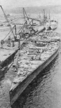 Кинг Джордж V во время разборки 19581959 гг Дюк оф Йорк во время - фото 59